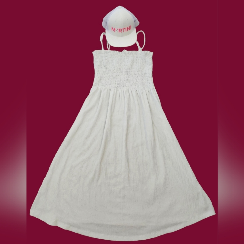 H&M light silver dress, size L‎